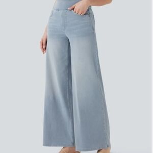 HALARA Sky Blue Flare Jeans